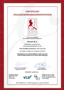 VCA-certificaat Meetel