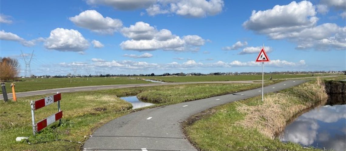 Fietsverkeer Amsterdam landelijk Noord