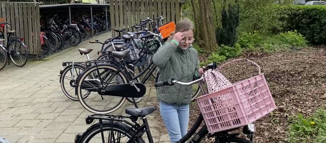 Veilige fietsroute naar school